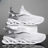 Men's Fashion Lace-up Mesh Sneakers