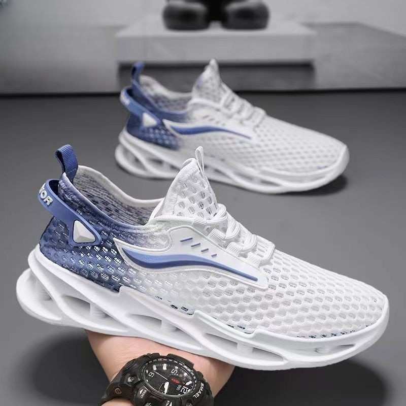 Men's Fashion Lace-up Mesh Sneakers