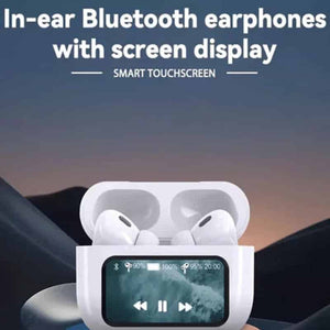 Touch Screen TWS Bluetooth Headset with Active Noise Reduction