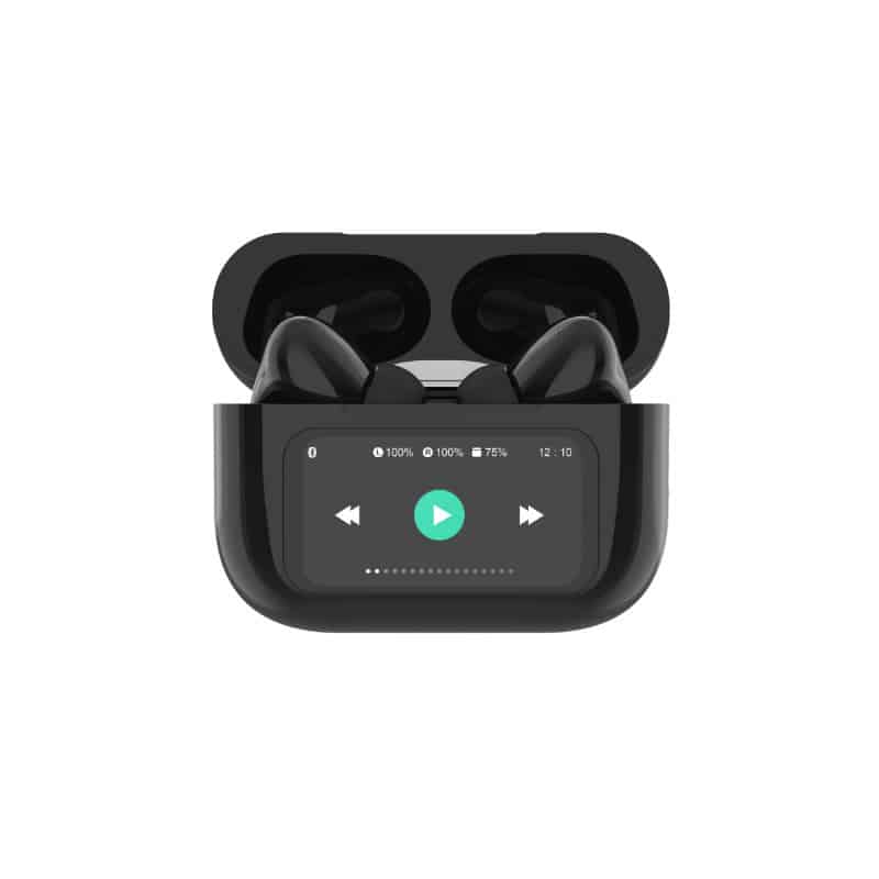 Touch Screen TWS Bluetooth Headset with Active Noise Reduction