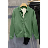 Knitwear Men's Sweater Coat Thin